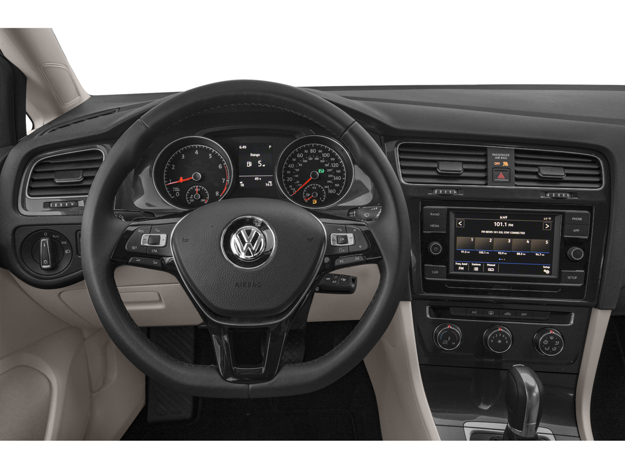 2020 Volkswagen Golf 1.4T TSI Hatchback Sedan 4D