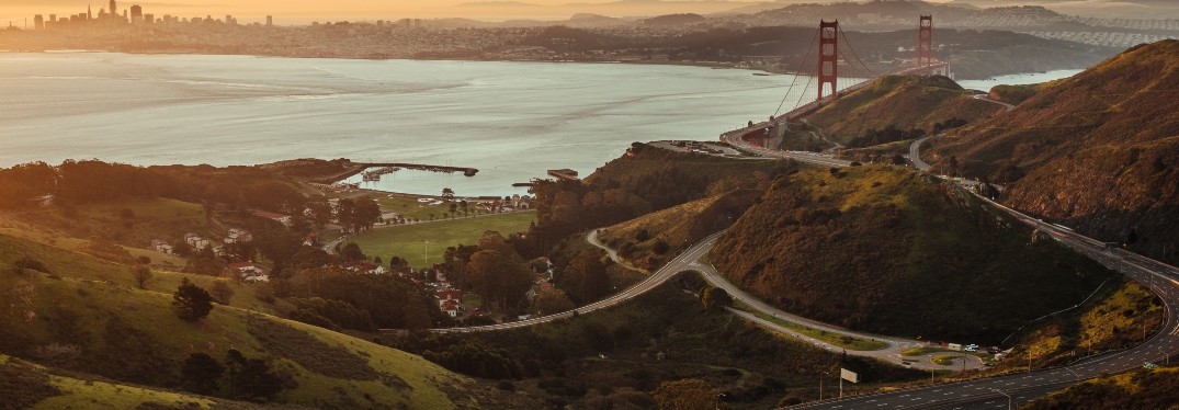 Landscape View of the Bay Area, CA