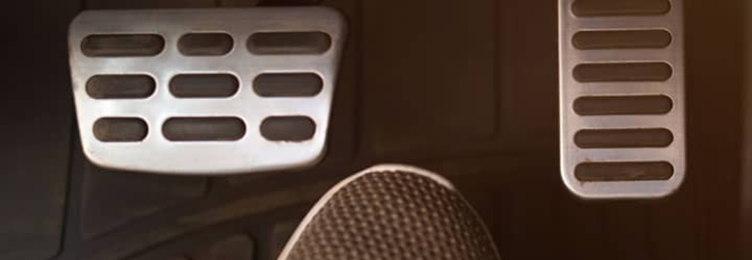 Metal Gas and Brake Pedals