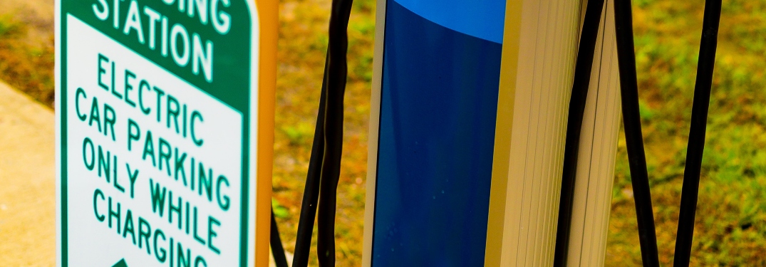 EV Parking Charging Station Sign