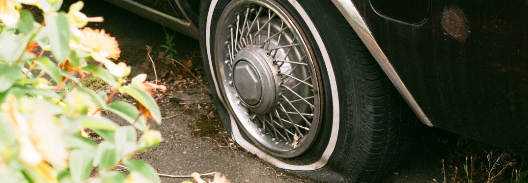 Flat Tire on Car
