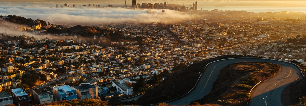 View of the Bay Area metro