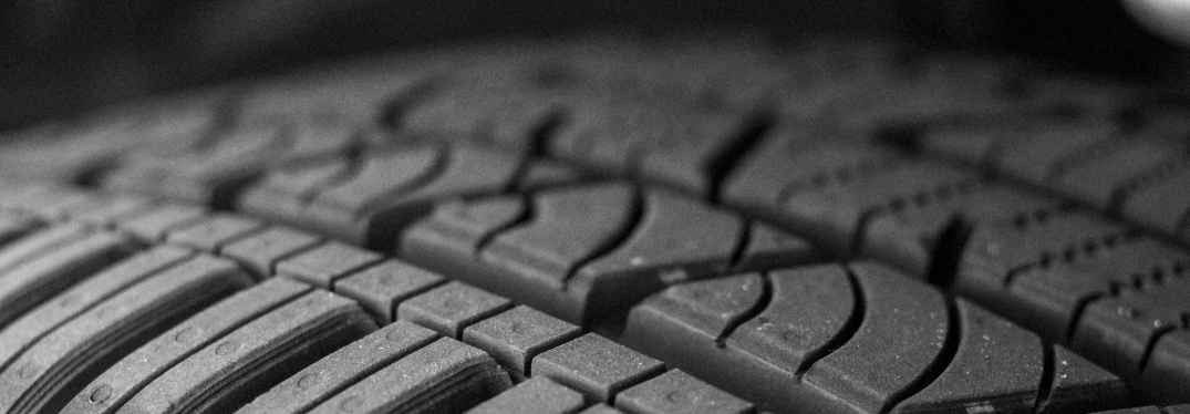 New tire with tread