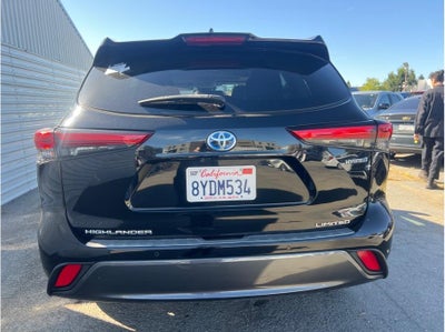 2021 Toyota Highlander Hybrid Limited Sport Utility 4D