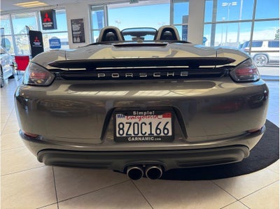2017 Porsche 718 Boxster S Roadster 2D