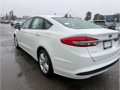 2018 Ford Fusion S Hybrid Sedan 4D