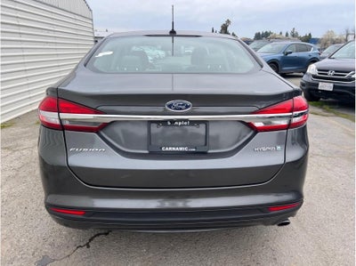 2018 Ford Fusion S Hybrid Sedan 4D