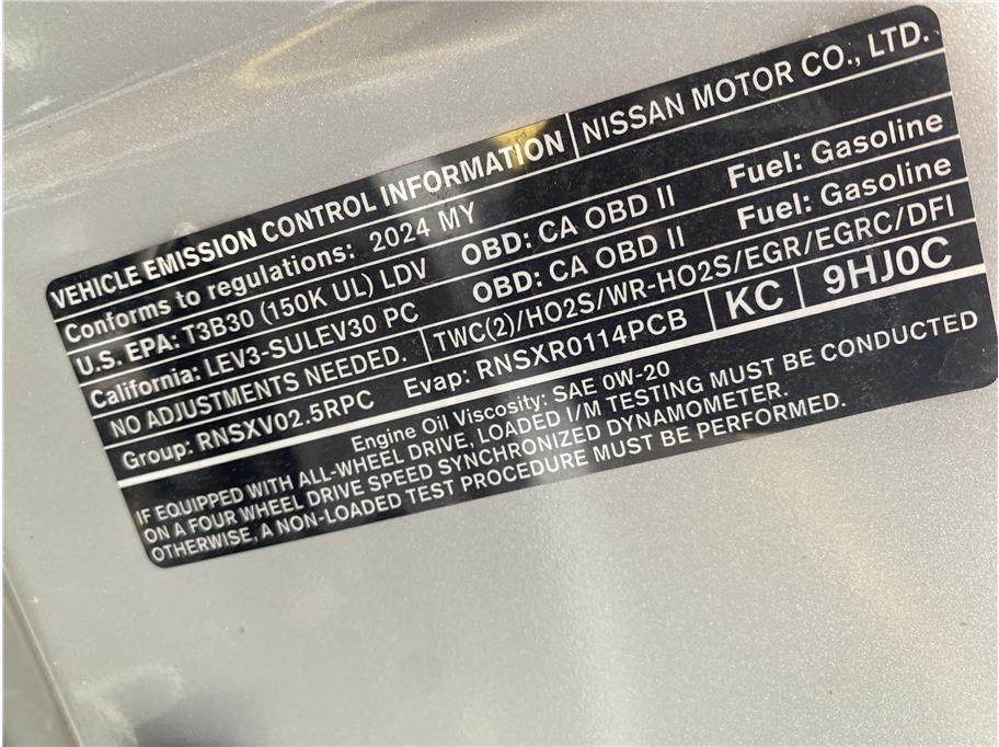 2024 Nissan Altima 2.5 SV Sedan 4D