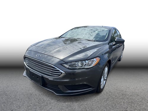 2018 Ford Fusion S Hybrid Sedan 4D