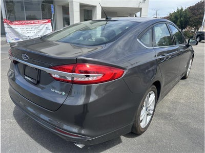 2018 Ford Fusion S Hybrid Sedan 4D