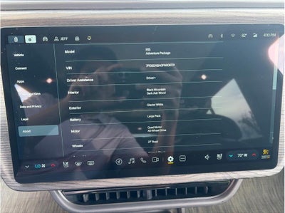 2023 Rivian R1S Adventure Sport Utility 4D