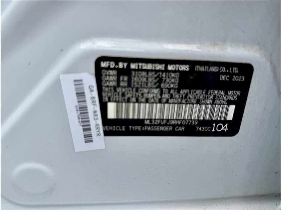 2024 Mitsubishi Mirage G4 LE Sedan 4D