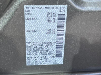 2025 Nissan Altima S