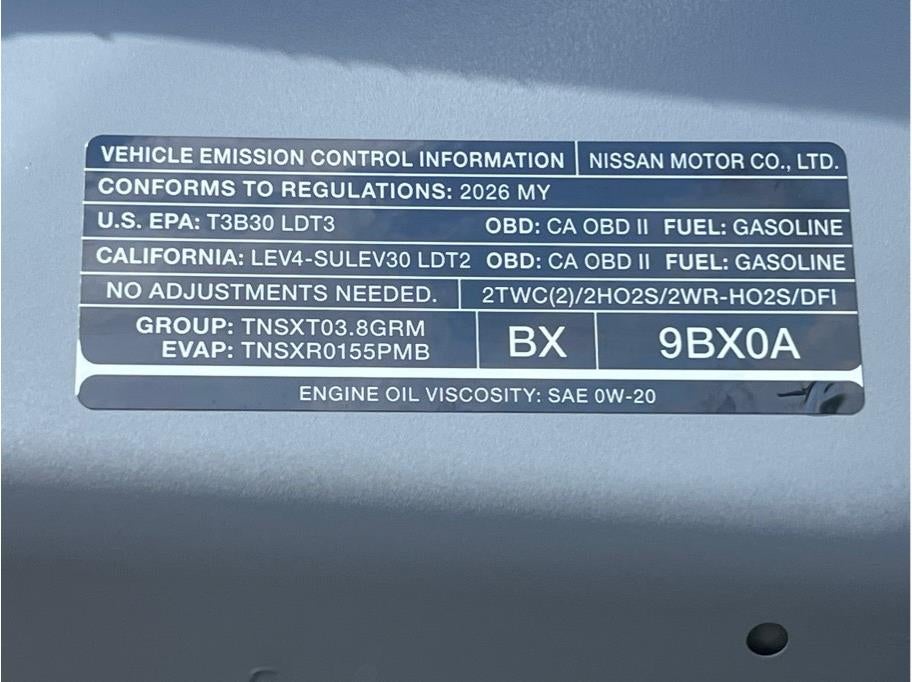 2026 Nissan Frontier PRO-4X