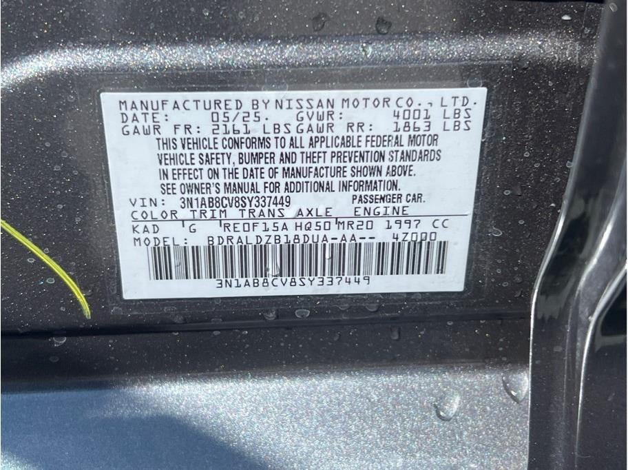 2025 Nissan Sentra SV