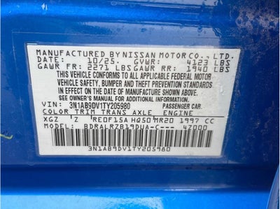 2026 Nissan Sentra SR Sedan 4D