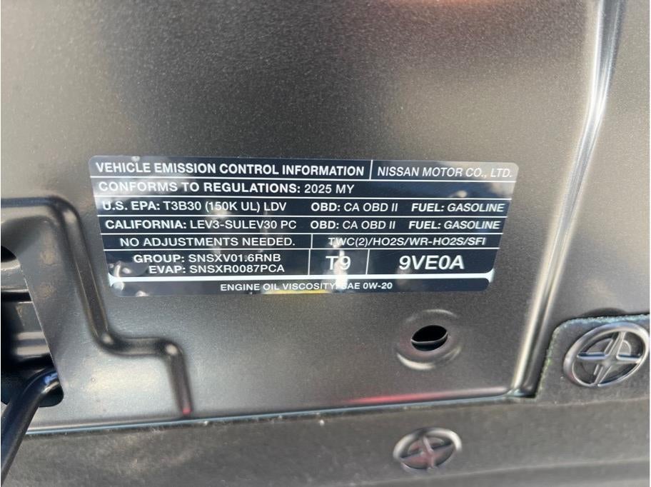 2025 Nissan Versa SV