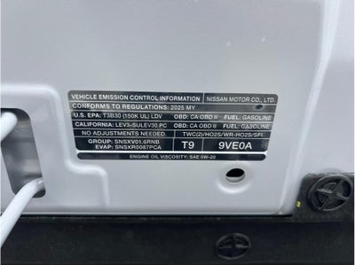 2025 Nissan Versa SV