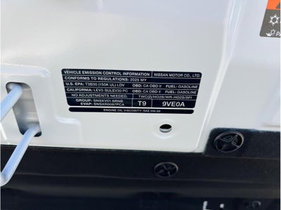 2025 Nissan Versa SV