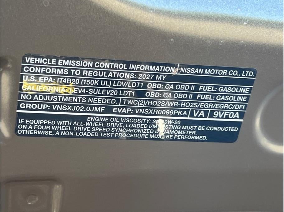 2027 Nissan Kicks S