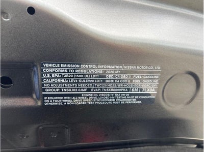 2026 Nissan Kicks MPV SV