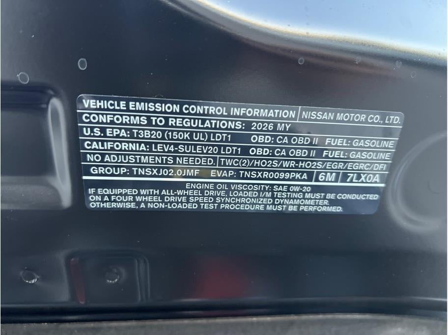 2026 Nissan Kicks SV