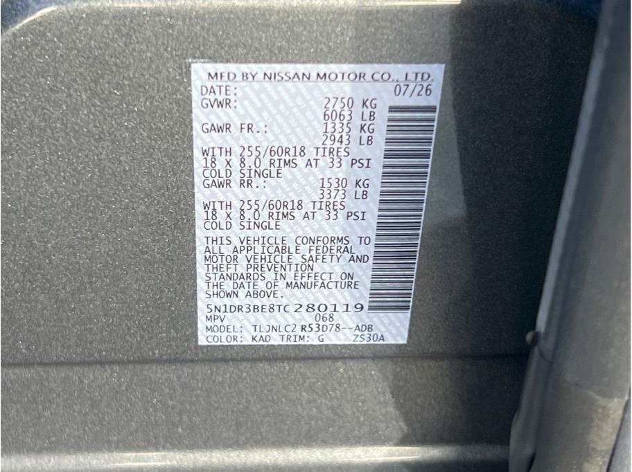 2026 Nissan Pathfinder SV Sport Utility 4D