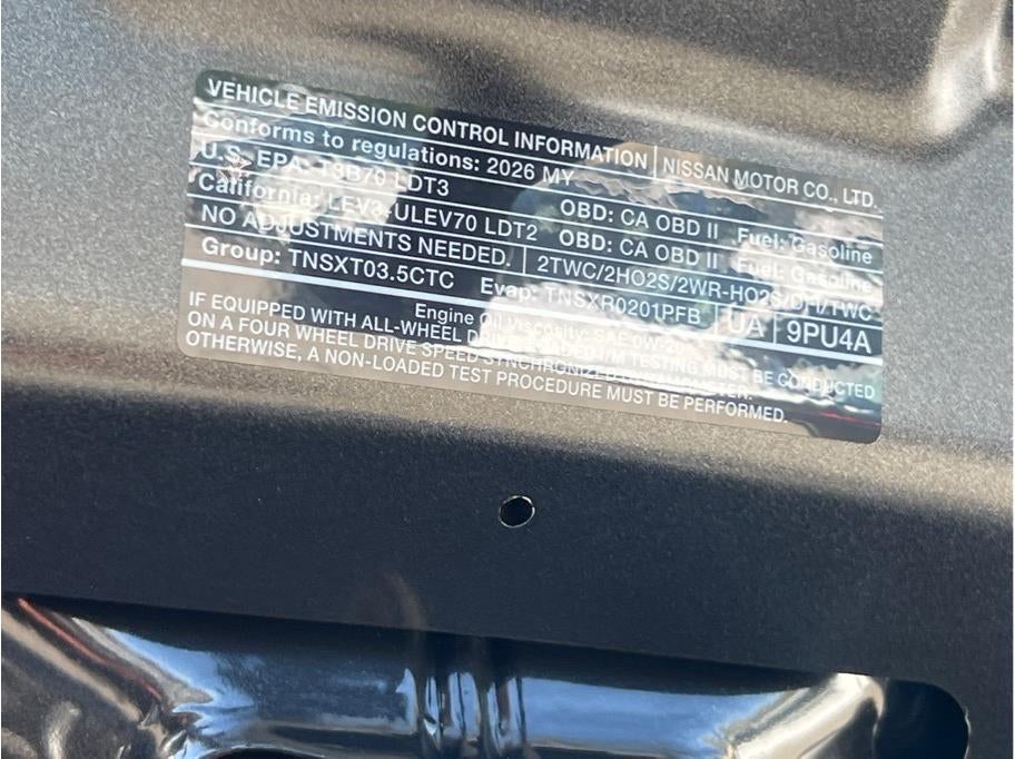 2026 Nissan Pathfinder SV Sport Utility 4D