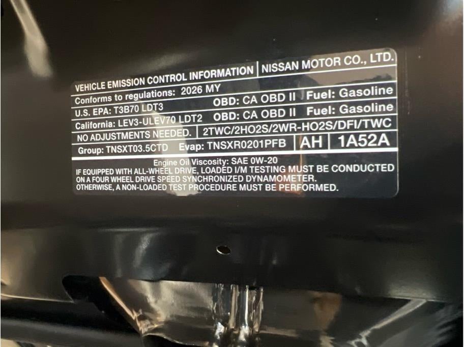 2026 Nissan Pathfinder Rock Creek Sport Utility 4D