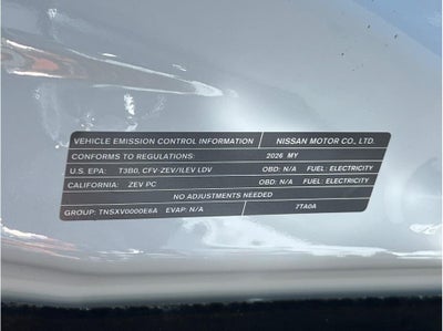 2026 Nissan Leaf SV+