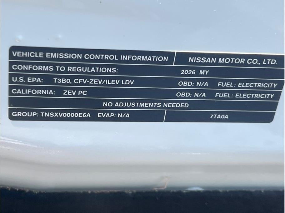 2026 Nissan LEAF PLATINUM PLUS Hatchback 4D