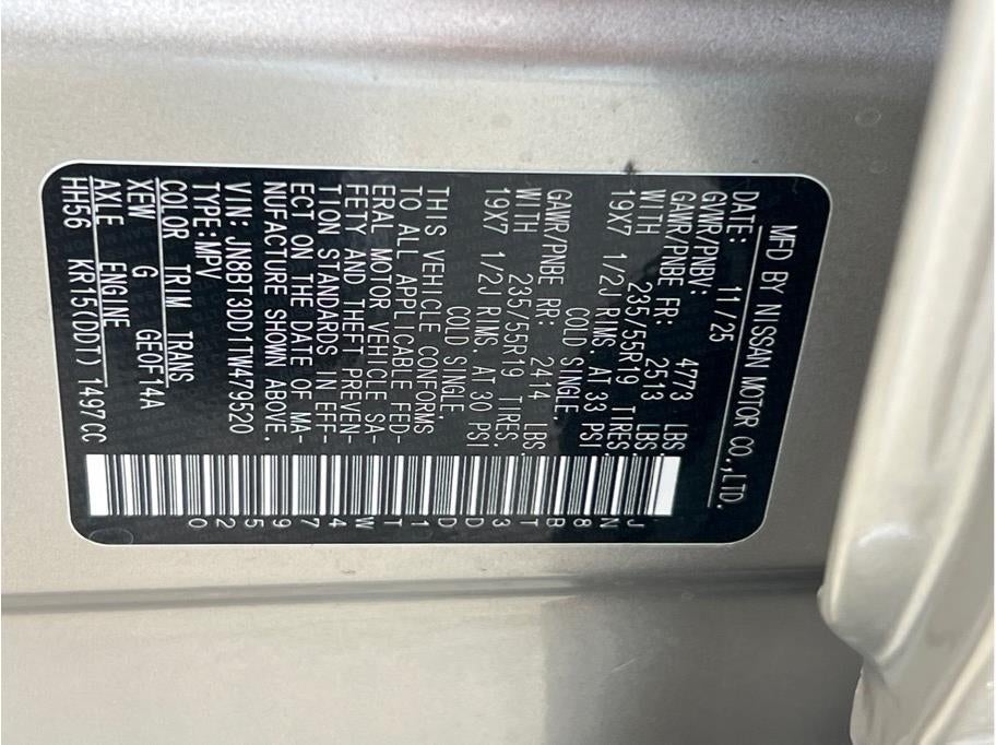 2026 Nissan Rogue Platinum Sport Utility 4D