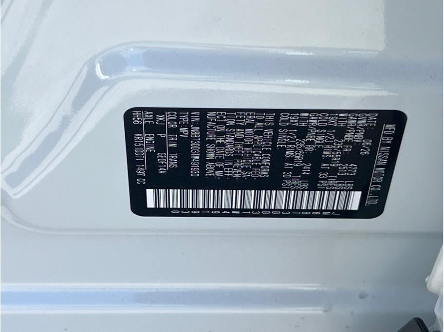 2026 Nissan Rogue Platinum (2026.5) Sport Utility 4D
