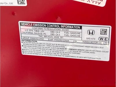 2023 Honda Civic Sport Hatchback 4D