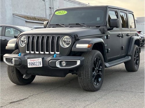 2022 Jeep Wrangler Unlimited 4xe Sahara 4xe Sport Utility 4D
