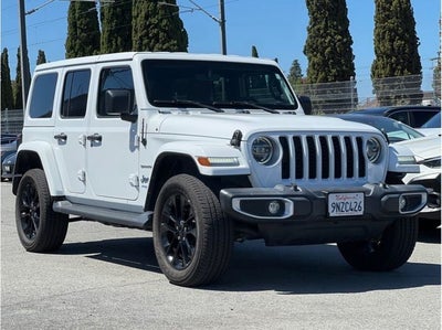 2021 Jeep Wrangler Unlimited 4xe Sahara 4xe Sport Utility 4D