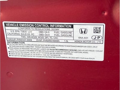 2023 Honda Accord EX Sedan 4D