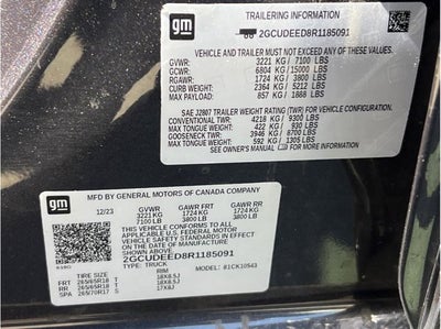 2024 Chevrolet Silverado 1500 Crew Cab RST Pickup 4D 5 3/4 ft