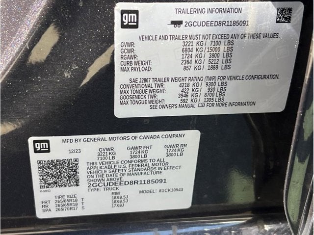2024 Chevrolet Silverado 1500 Crew Cab RST Pickup 4D 5 3/4 ft