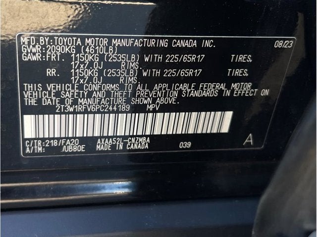 2023 Toyota RAV4 XLE Sport Utility 4D