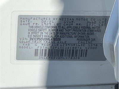 2021 Nissan Kicks SR Sport Utility 4D