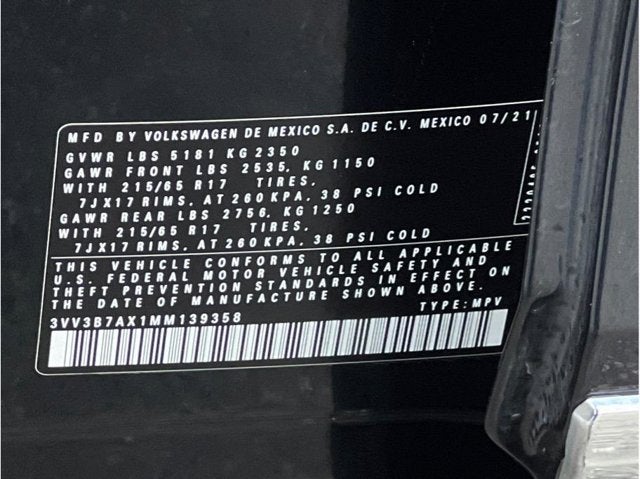 2021 Volkswagen Tiguan SE Sport Utility 4D