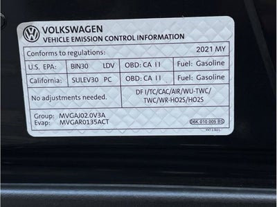 2021 Volkswagen Tiguan SE Sport Utility 4D