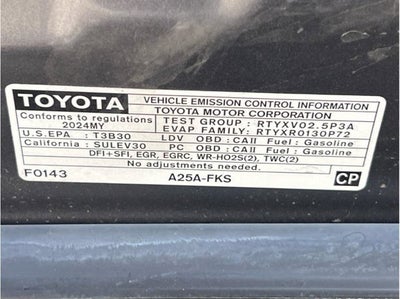 2024 Toyota Camry SE Sedan 4D