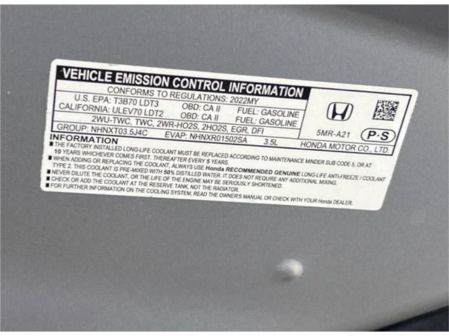 2022 Honda Odyssey EX Minivan 4D