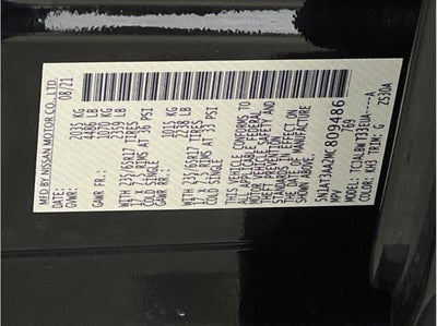 2021 Nissan Rogue S Sport Utility 4D