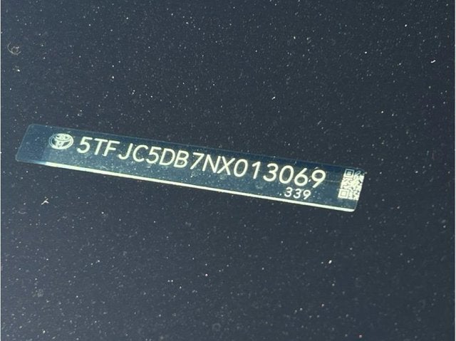 2022 Toyota Tundra Hybrid CrewMax Limited Pickup 4D 5 1/2 ft