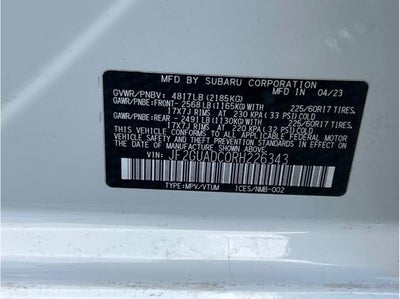 2024 Subaru Crosstrek Premium Sport Utility 4D