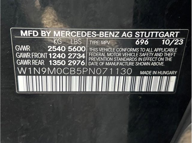 2023 Mercedes-Benz Mercedes-EQ EQB EQB 250+ Sport Utility 4D