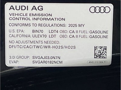 2025 Audi Q7 55 TFSI Premium Plus Sport Utility 4D